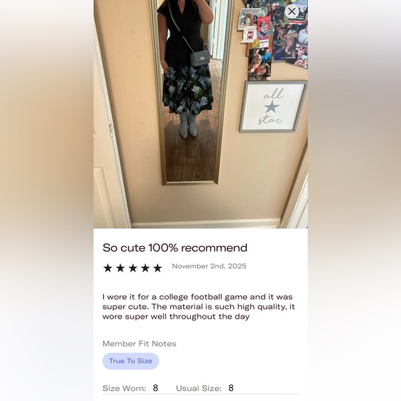 Sachin + Babi Navy and Blue Floral Maxi Dress - Picture 11 of 16